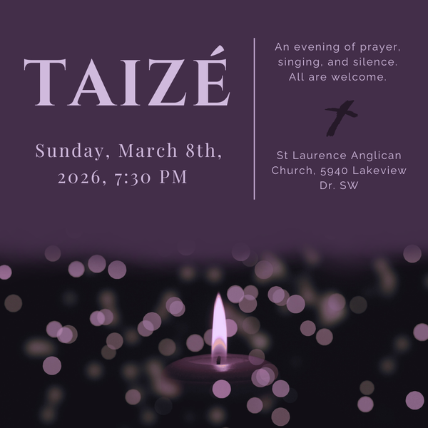 Taize Service at St. Laurence, Calgary