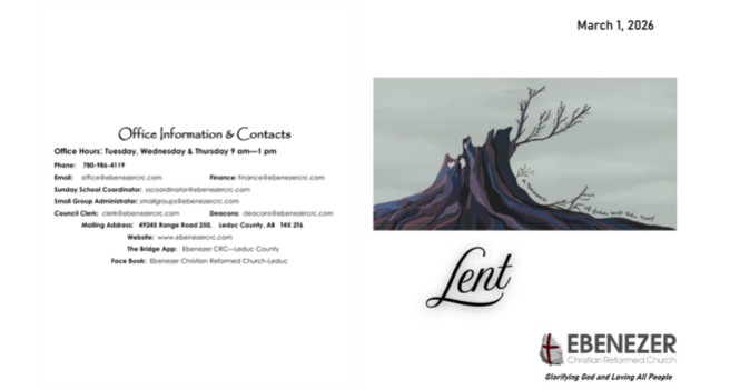 March 1, 2026 Bulletin