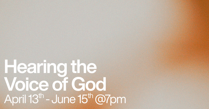 Hearing the Voice of God 