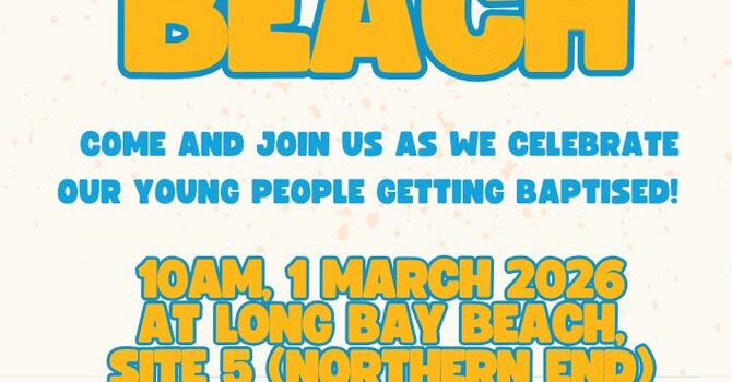 Baptistm on the Beach