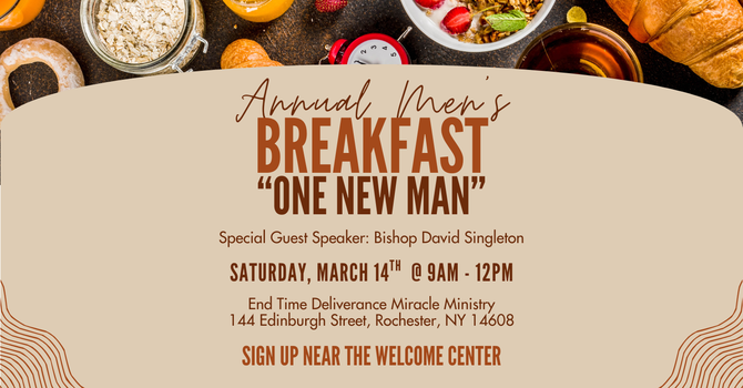 Annual Men's Breakfast