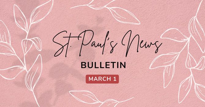 March 1 - News Bulletin  image