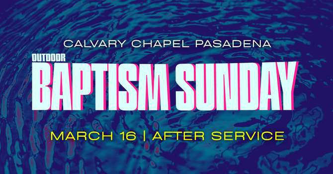 BAPTISM SUNDAY