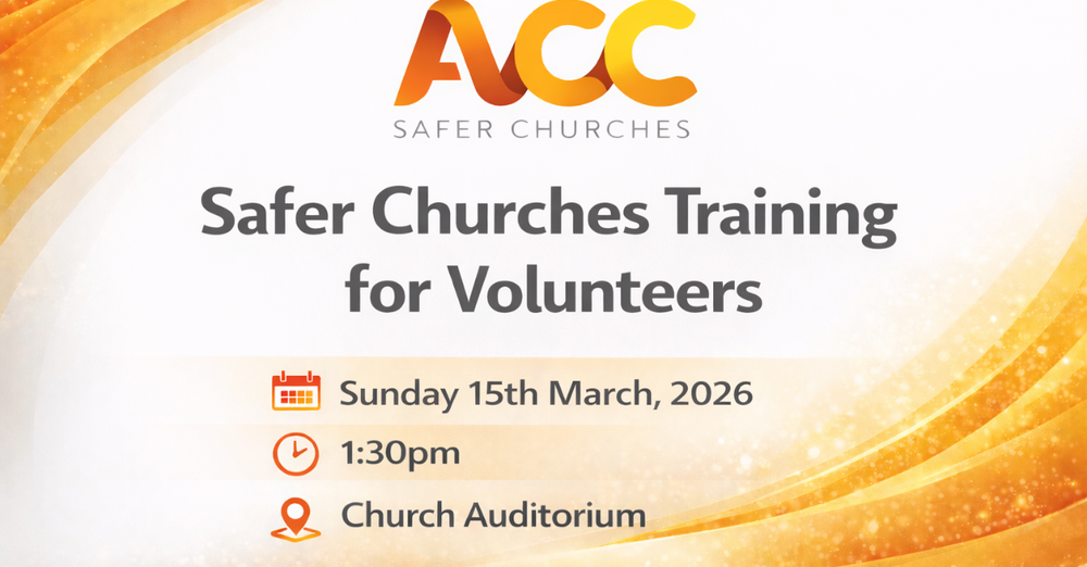 Safer Churches Training for Volunteers