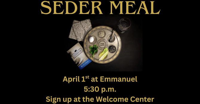 Passover Seder Meal