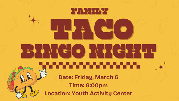 Taco Bingo Night