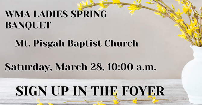 WMA Luncheon @ Mt. Pisgah