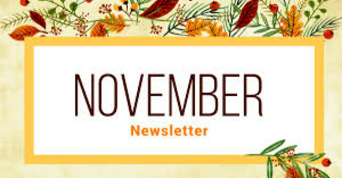 November Newsletter image
