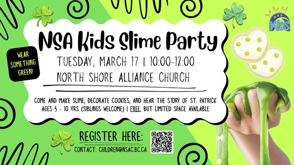 NSA Kids Slime Party
