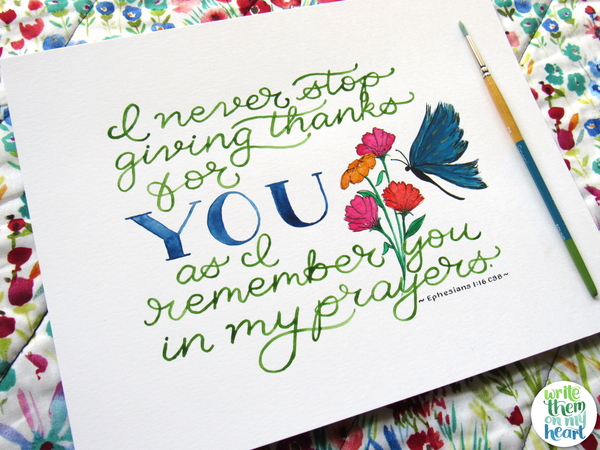 A Heartfelt Thank You 