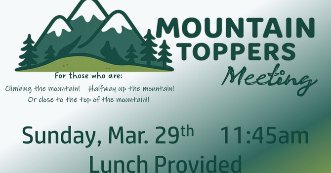 Mountain Toppers Kickoff Meeting