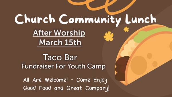 Church Community Lunch