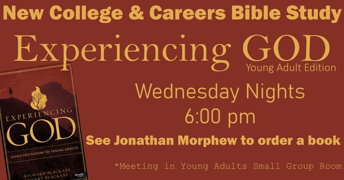 College and Careers New Wednesday Night Study