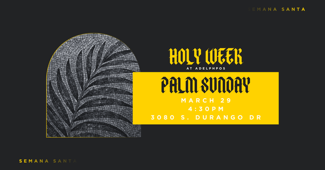 Palm Sunday 