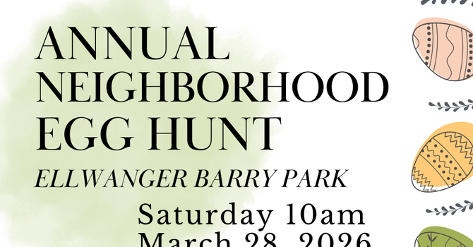 Neighborhood Egg Hunt