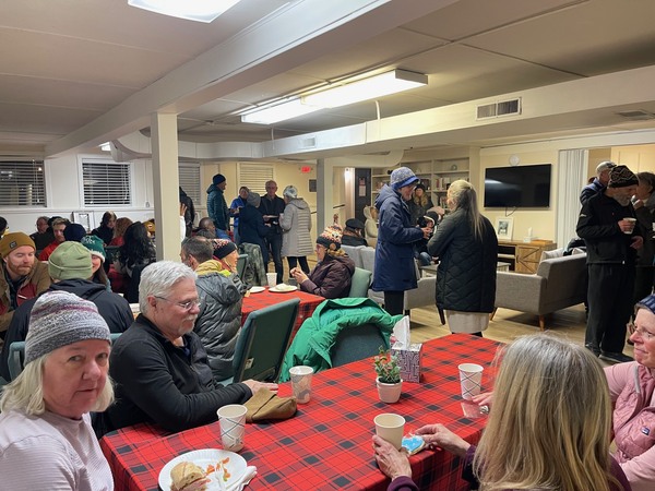 Post-Vigil Reception at COM