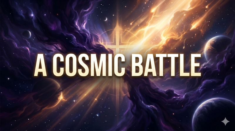 A Cosmic Battle