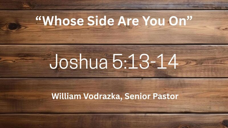 "Whose Side Are You On"