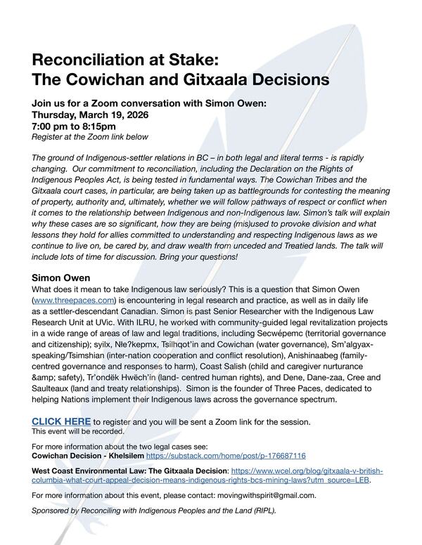 Reconciliation at Stake: a conversation with Simon Owen