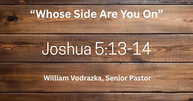 "Whose Side Are You On"