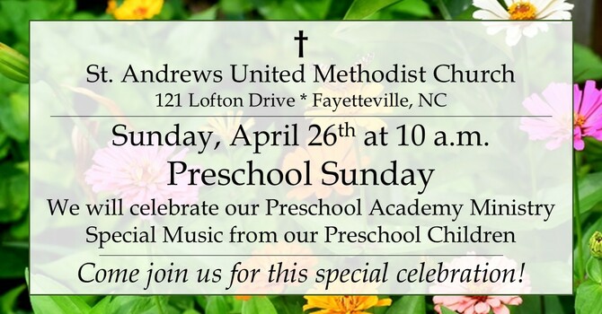 Preschool Sunday