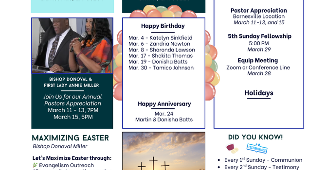 March MTO News  image