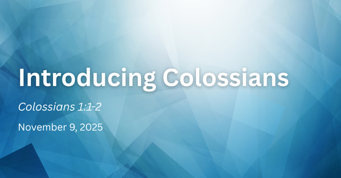 Introducing Colossians