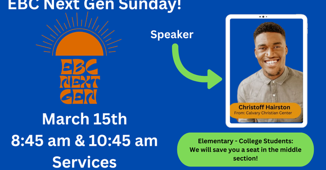 EBC Next Gen Sunday image