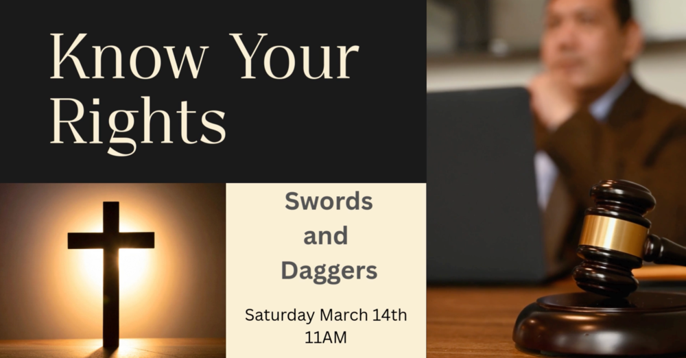 Men's Ministry: Swords & Daggers