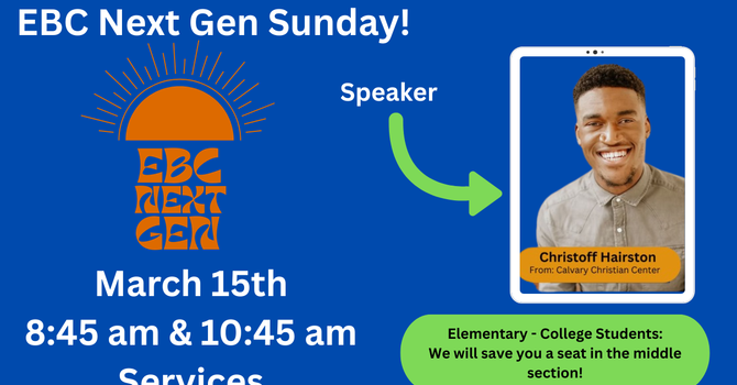 EBC Next Gen Sunday image