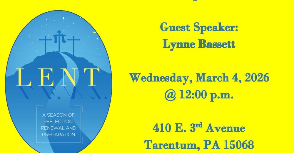 Lenten Worship Service & Fellowship Luncheon