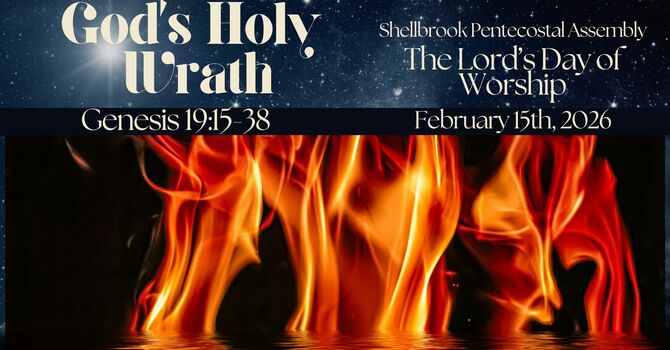 God's Holy Wrath | Genesis 19:15-38 image