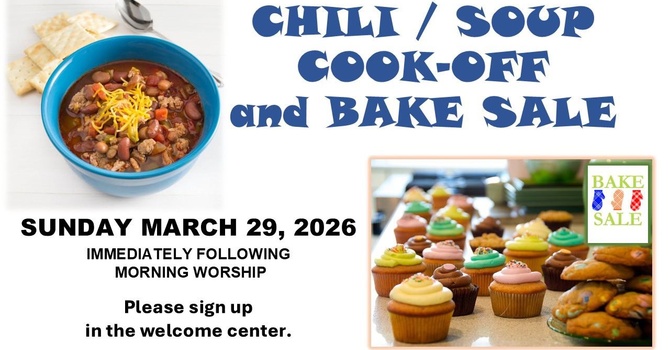 Chili / Soup Cook-Off and Bake Sale