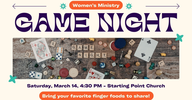Women's Ministry Game Night