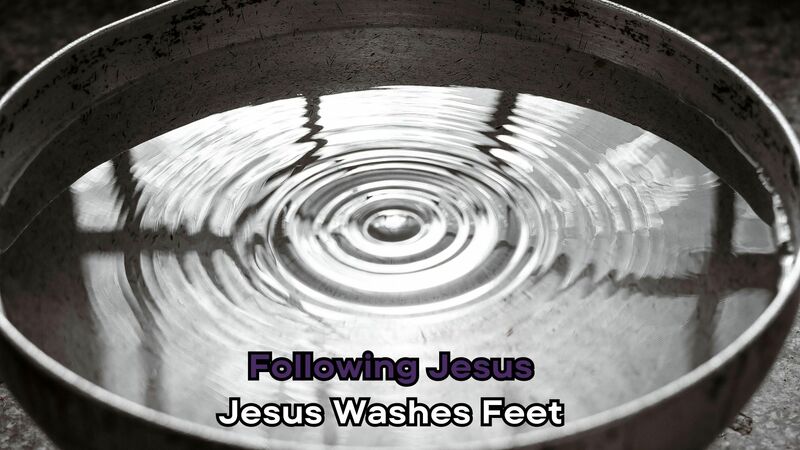 Jesus Washes Feet