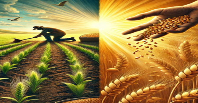 "The Principle of Sowing & Reaping"