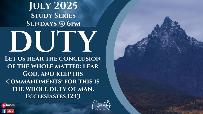 Sunday Evening Service 7/13/25