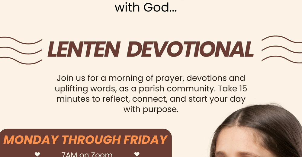 Parish Daily Devotional during Lent