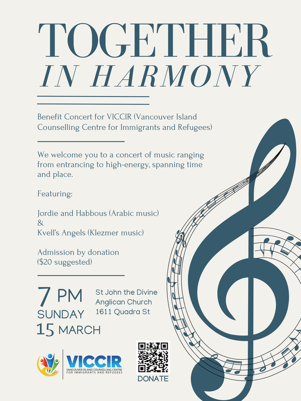 Together in Harmony benefit concert for VICCIR