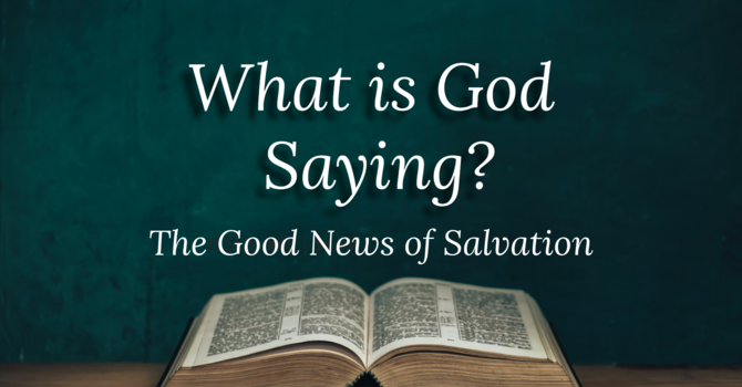 What is God Saying?