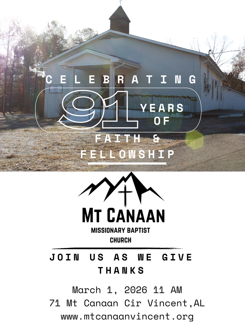 Mt.Canaan MBCVA Church Anniversary