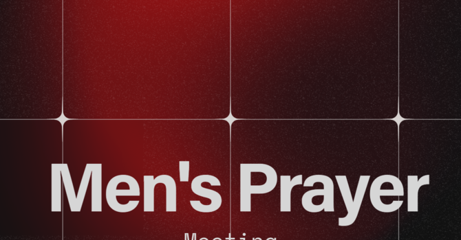 Men's Prayer Meeting