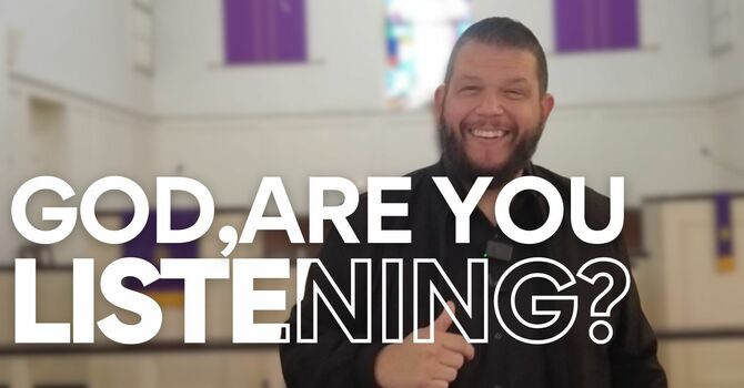 God, are you listening?