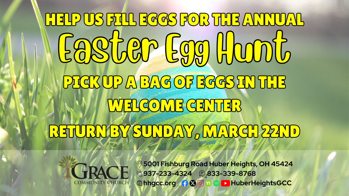 Annual Easter Egg Hunt at Grace | Easter Egg Hunt | Grace Community Church
