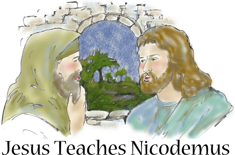 "Jesus and Nicodemus"
