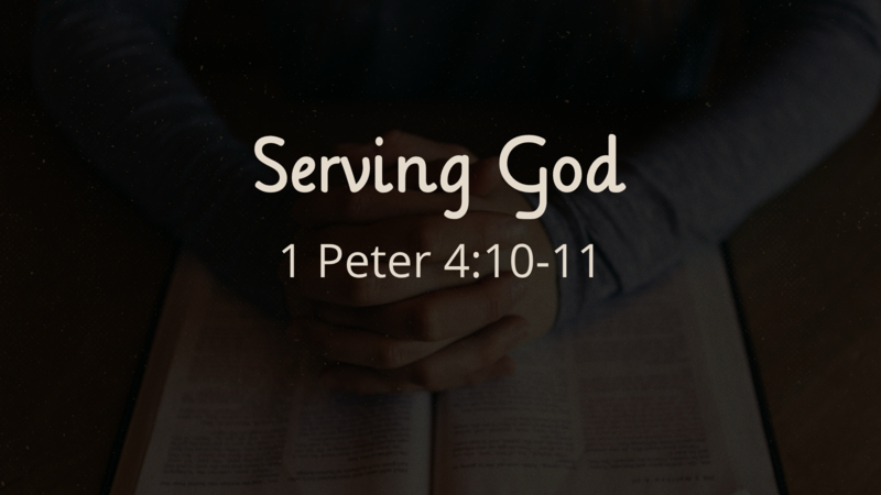 Serving God