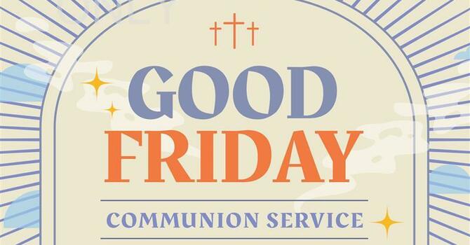 Good Friday Service 