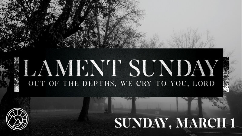 Lament Sunday 2026