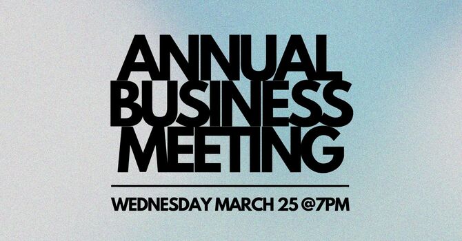 Annual Business Meeting
