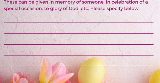 Easter Sunday Flower  image